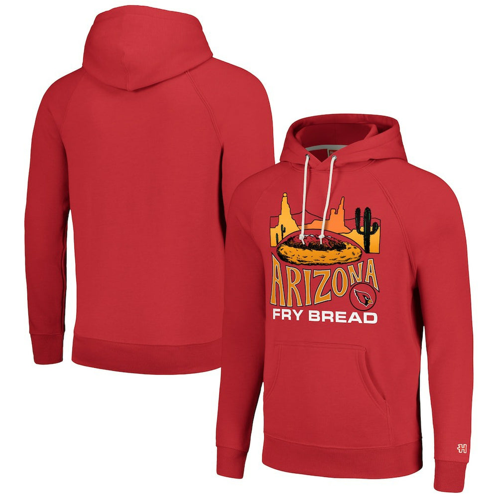 Arizona Cardinals Homage Unisex NFL x Guy Fieri’s Flavortown Tri-Blend Pullover Hoodie - Red discount