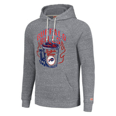 Buffalo Bills Homage Unisex NFL x Guy Fieri’s Flavortown Tri-Blend Pullover Hoodie - Gray sale