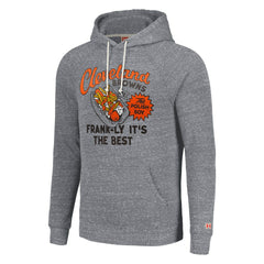 Cleveland Browns Homage Unisex NFL x Guy Fieri’s Flavortown Tri-Blend Pullover Hoodie - Gray cheap
