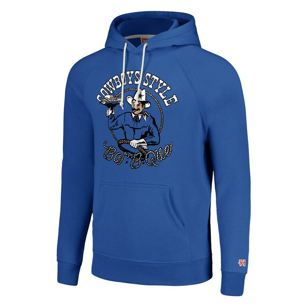 Dallas Cowboys Homage Unisex NFL x Guy Fieri’s Flavortown Tri-Blend Pullover Hoodie - Royal on sale
