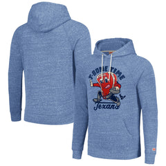 Houston Texans Homage Unisex NFL x Guy Fieri’s Flavortown Tri-Blend Pullover Hoodie - Light Blue cheap
