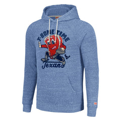 Houston Texans Homage Unisex NFL x Guy Fieri’s Flavortown Tri-Blend Pullover Hoodie - Light Blue cheap