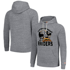 Las Vegas Raiders Homage Unisex NFL x Guy Fieri’s Flavortown Tri-Blend Pullover Hoodie - Gray on sale