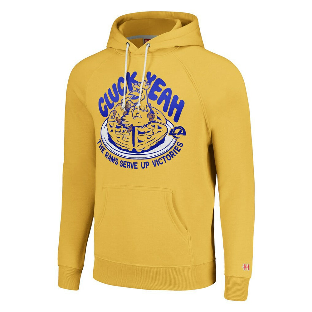 Los Angeles Rams Homage Unisex NFL x Guy Fieri’s Flavortown Tri-Blend Pullover Hoodie - Gold for sale