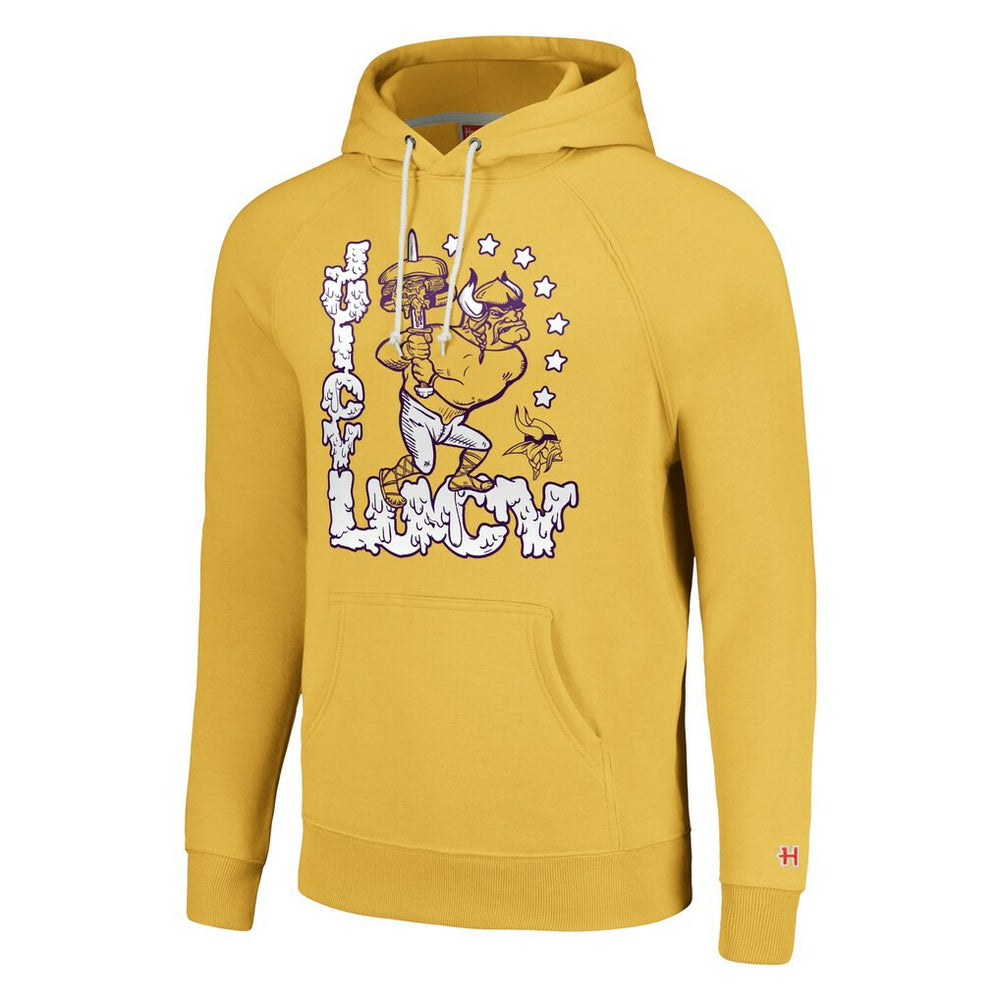 Minnesota Vikings Homage Unisex NFL x Guy Fieri’s Flavortown Tri-Blend Pullover Hoodie - Gold sale