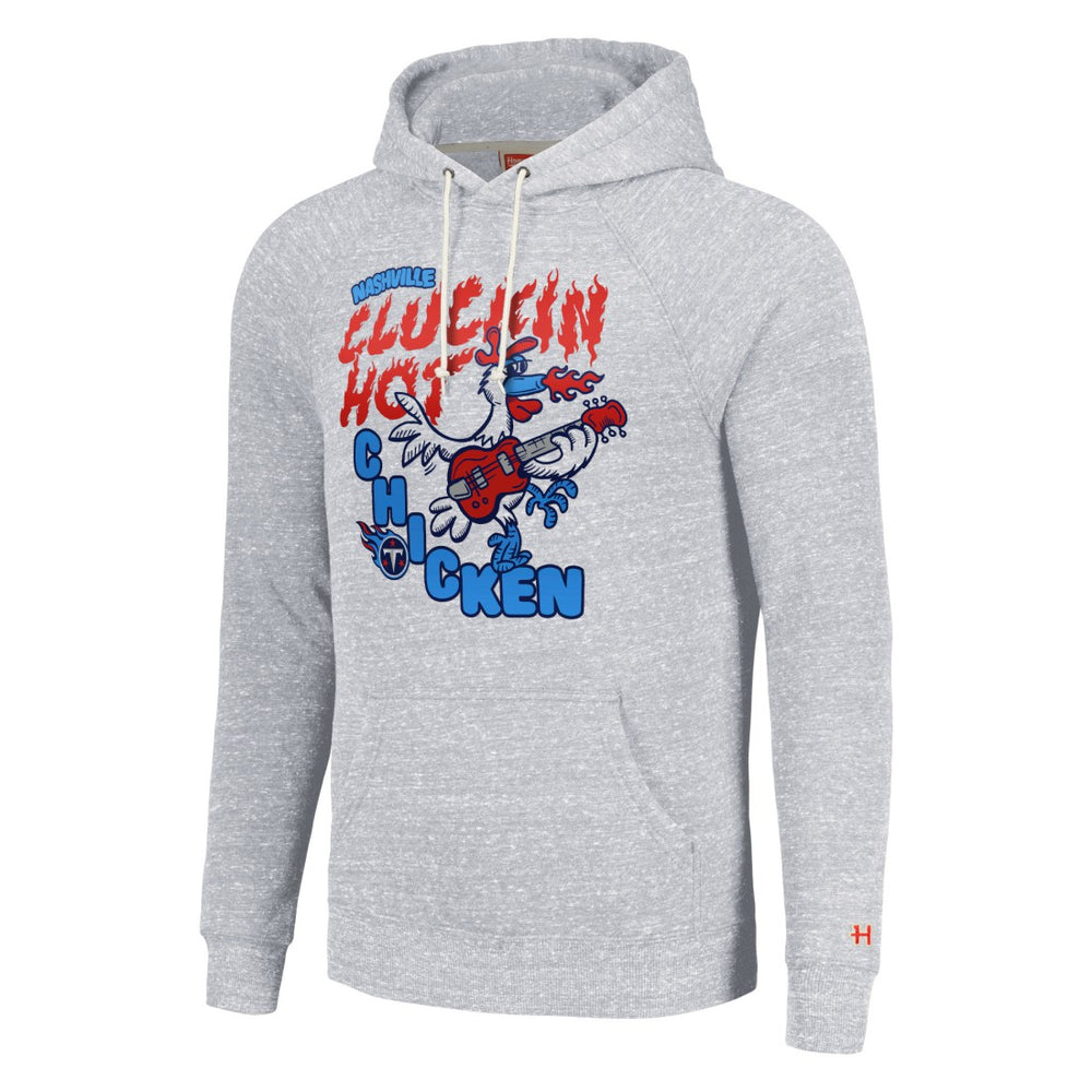 Tennessee Titans Homage Unisex NFL x Guy Fieri’s Flavortown Tri-Blend Pullover Hoodie - Ash for sale