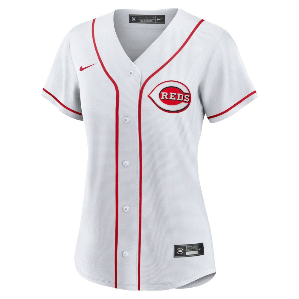 Elly De La Cruz Cincinnati Reds Women's Home Replica Jersey White