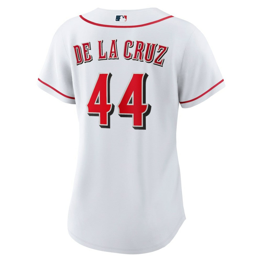 Elly De La Cruz Cincinnati Reds Women's Home Replica Jersey White