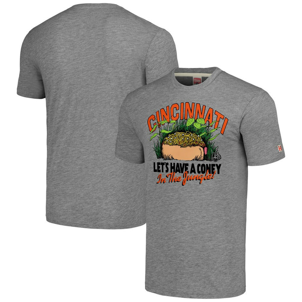 Cincinnati Bengals Homage Unisex NFL x Guy Fieri’s Flavortown Tri-Blend T-Shirt - Gray discount