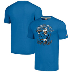 Dallas Cowboys Homage Unisex NFL x Guy Fieri’s Flavortown Tri-Blend T-Shirt - Royal discount
