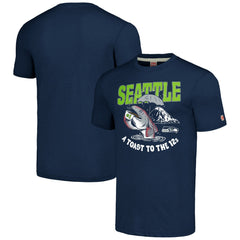 Seattle Seahawks Homage Unisex NFL x Guy Fieri’s Flavortown Tri-Blend T-Shirt - Navy sale