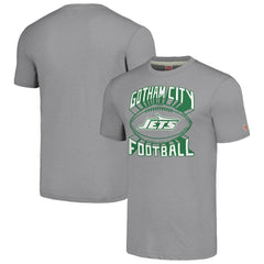 New York Jets Homage Hyper Local Tri-Blend T-Shirt - Gray online