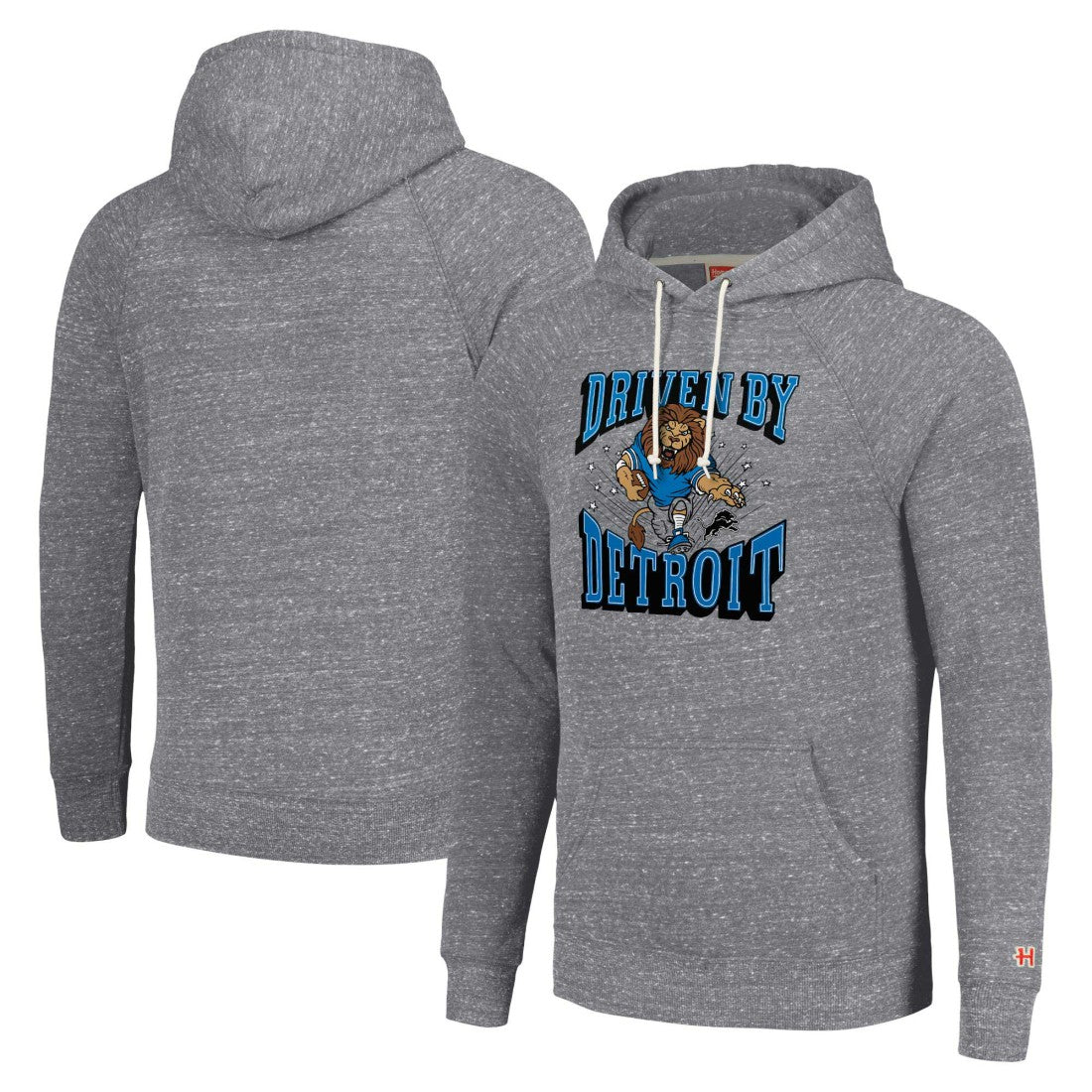 Detroit Lions Homage Unisex Hyperlocal Raglan Pullover Hoodie - Gray sale