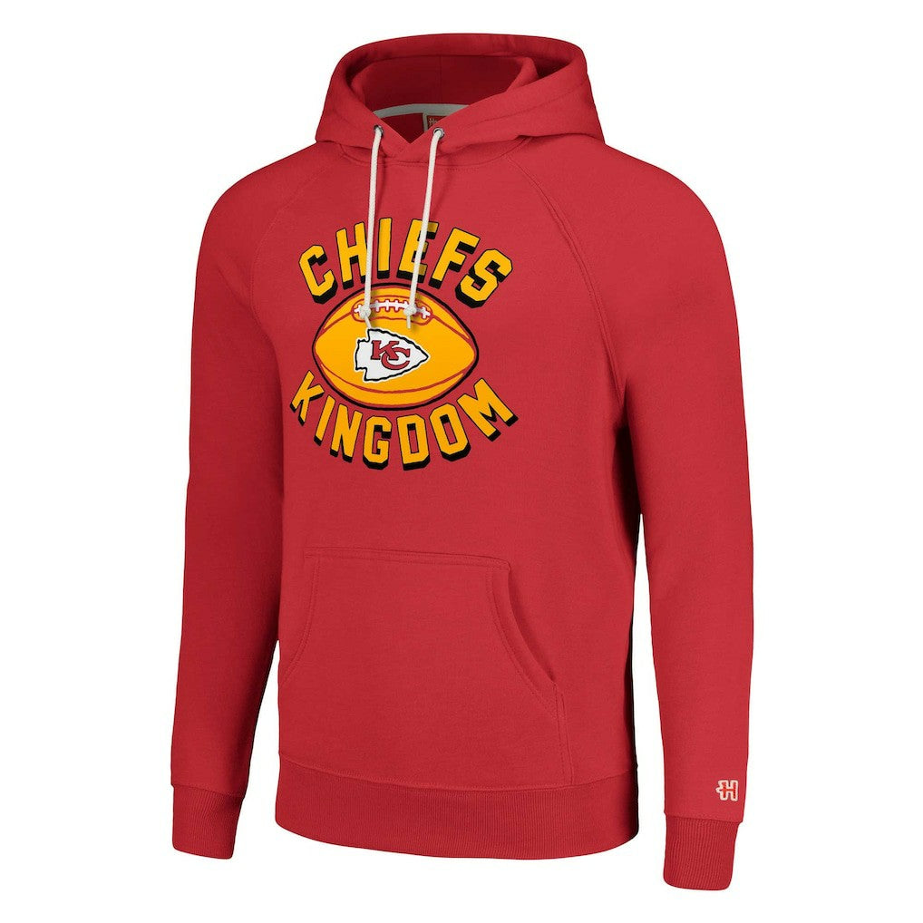Kansas City Chiefs Homage Unisex Hyperlocal Raglan Pullover Hoodie - Red outlet