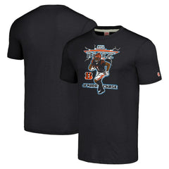 Ja'Marr Chase Cincinnati Bengals Homage Unisex NFL Blitz Player Tri-Blend T-Shirt - Heathered Charcoal online