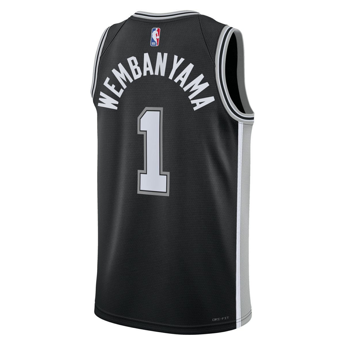 Victor Wembanyama San Antonio Spurs Unisex 2023 NBA Draft First Round Pick Swingman Jersey - Icon Edition - Black online
