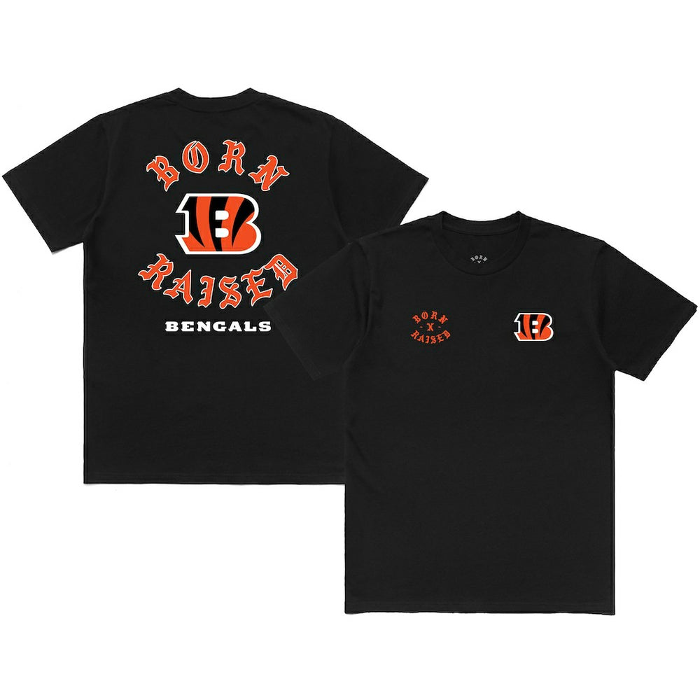 Cincinnati Bengals Born x Raised Unisex T-Shirt - Black outlet