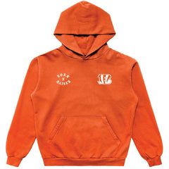Cincinnati Bengals Born x Raised Unisex Pullover Hoodie - Orange discount