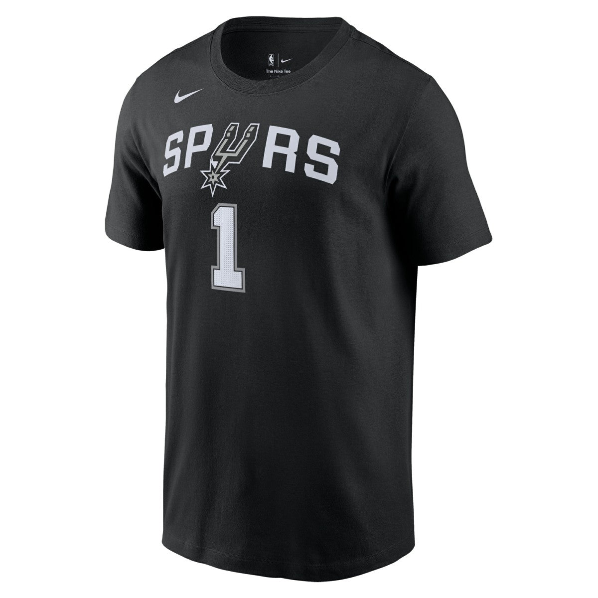 Victor Wembanyama San Antonio Spurs Icon 2022/23 Name & Number T-Shirt - Black shop