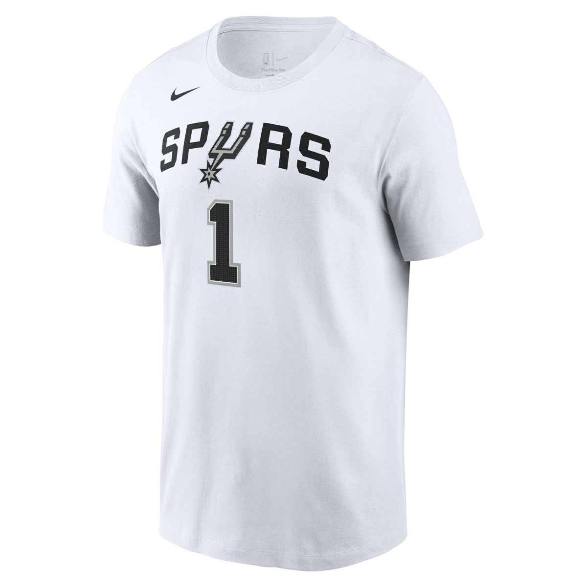 Victor Wembanyama San Antonio Spurs Icon 2022/23 Name & Number T-Shirt - White sale