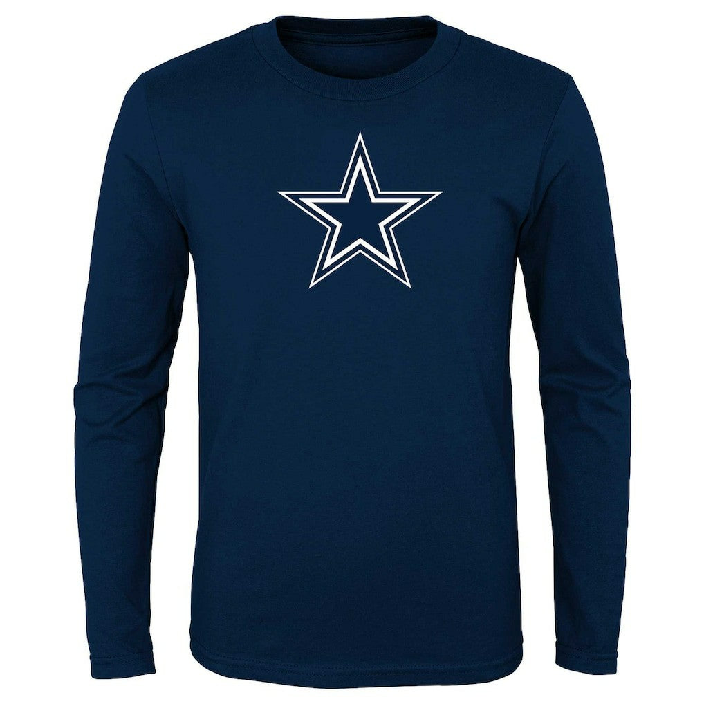 Dallas Cowboys Preschool Primary Logo Long Sleeve T-Shirt - Navy cheap