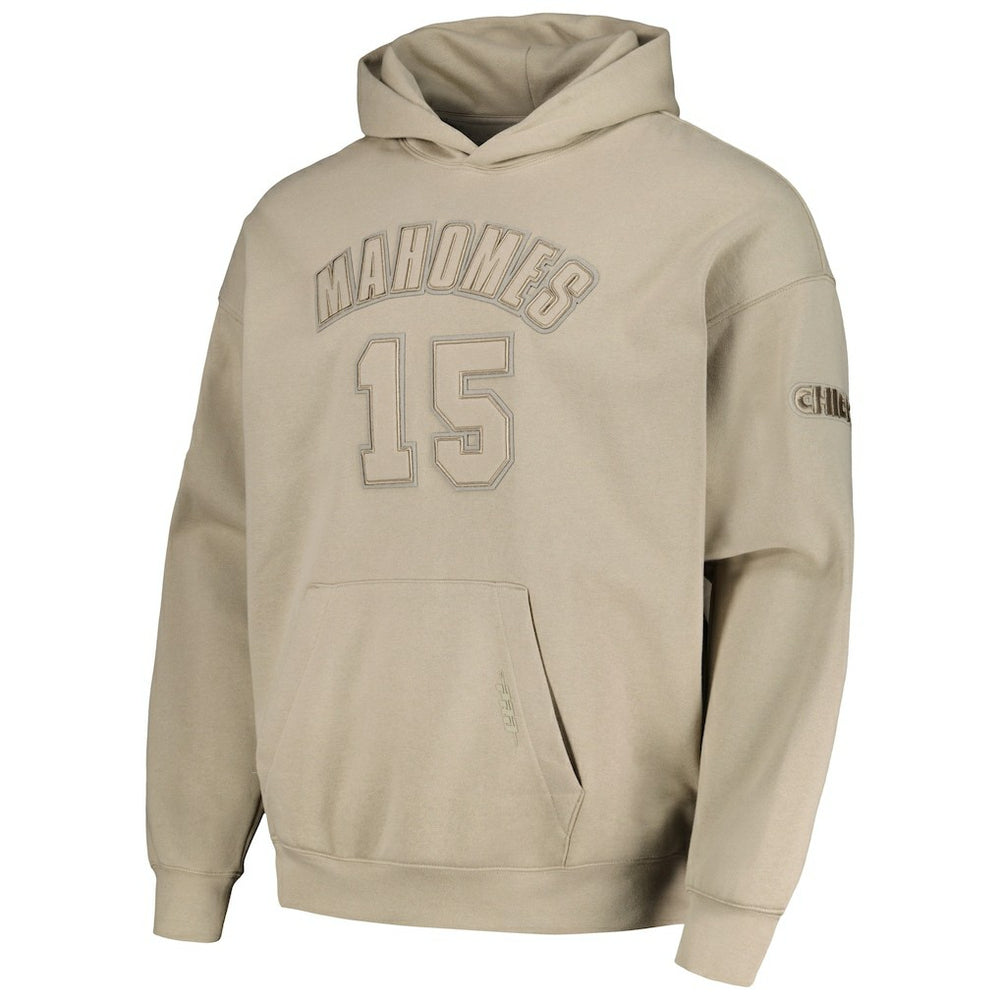 Kansas City Chiefs Pro Standard Player Name & Number Pullover Hoodie - Tan online