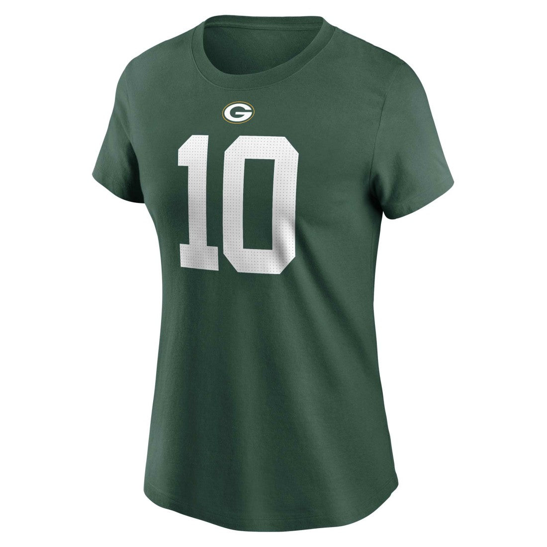 Jordan Love Green Bay Packers Women's Player Name & Number T-Shirt - Green on sale