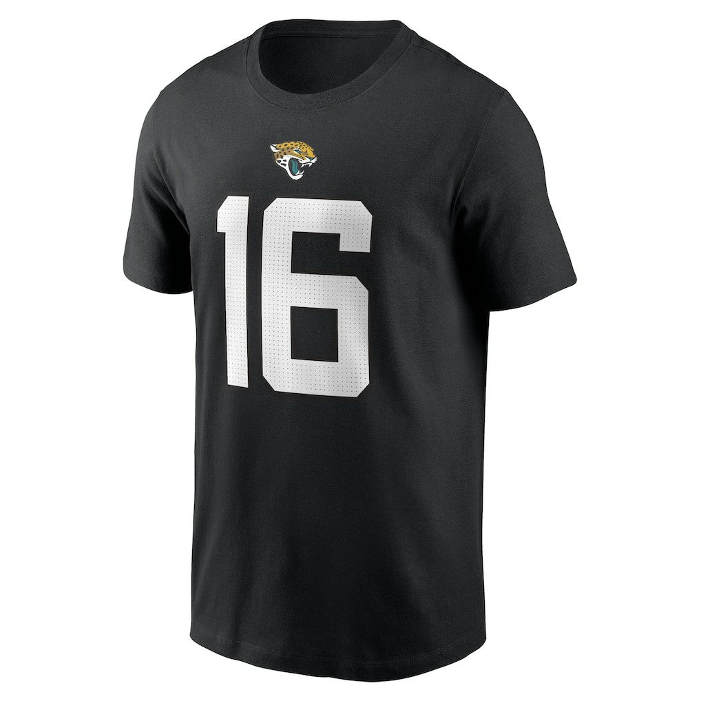Trevor Lawrence Jacksonville Jaguars Player Name & Number T-Shirt - Black for sale