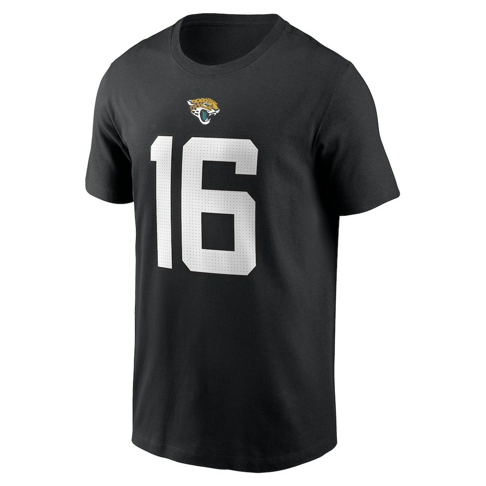 Trevor Lawrence Jacksonville Jaguars Player Name & Number T-Shirt - Black for sale