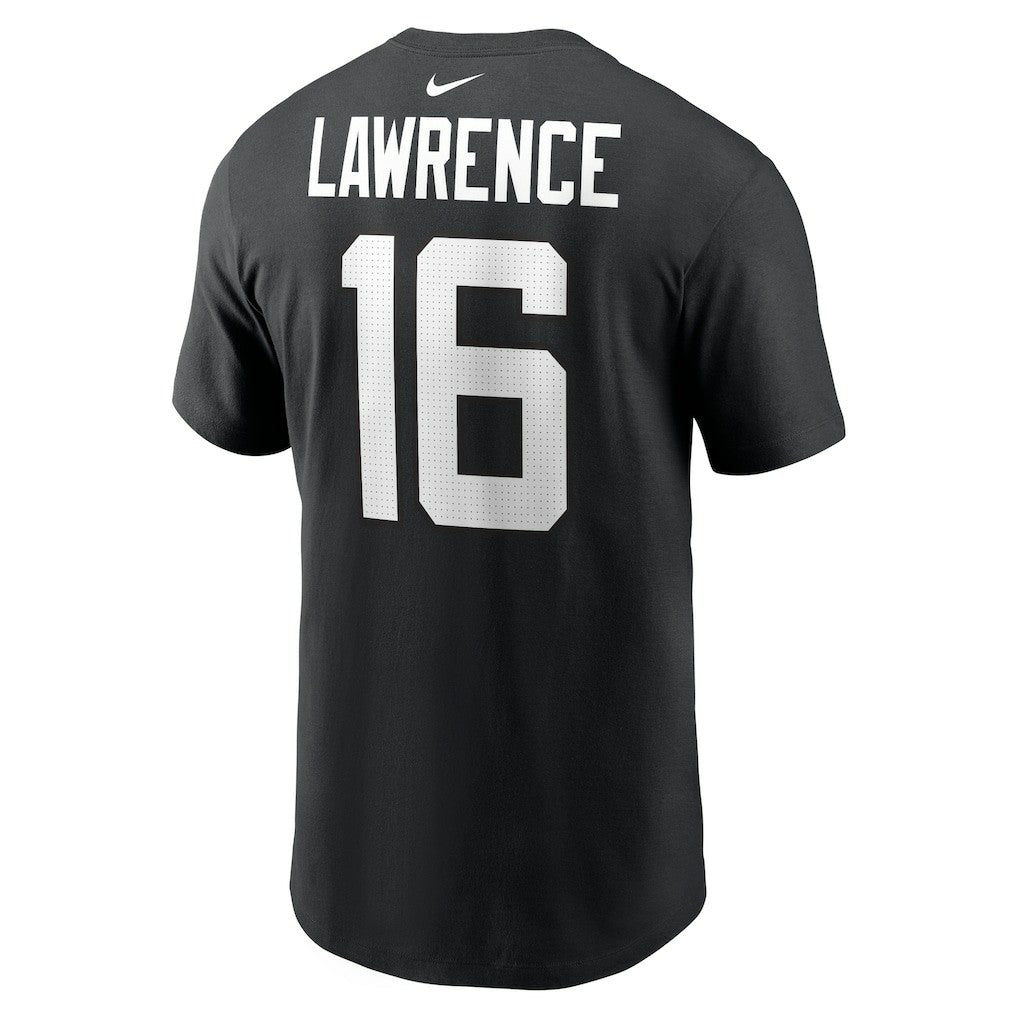 Trevor Lawrence Jacksonville Jaguars Player Name & Number T-Shirt - Black for sale