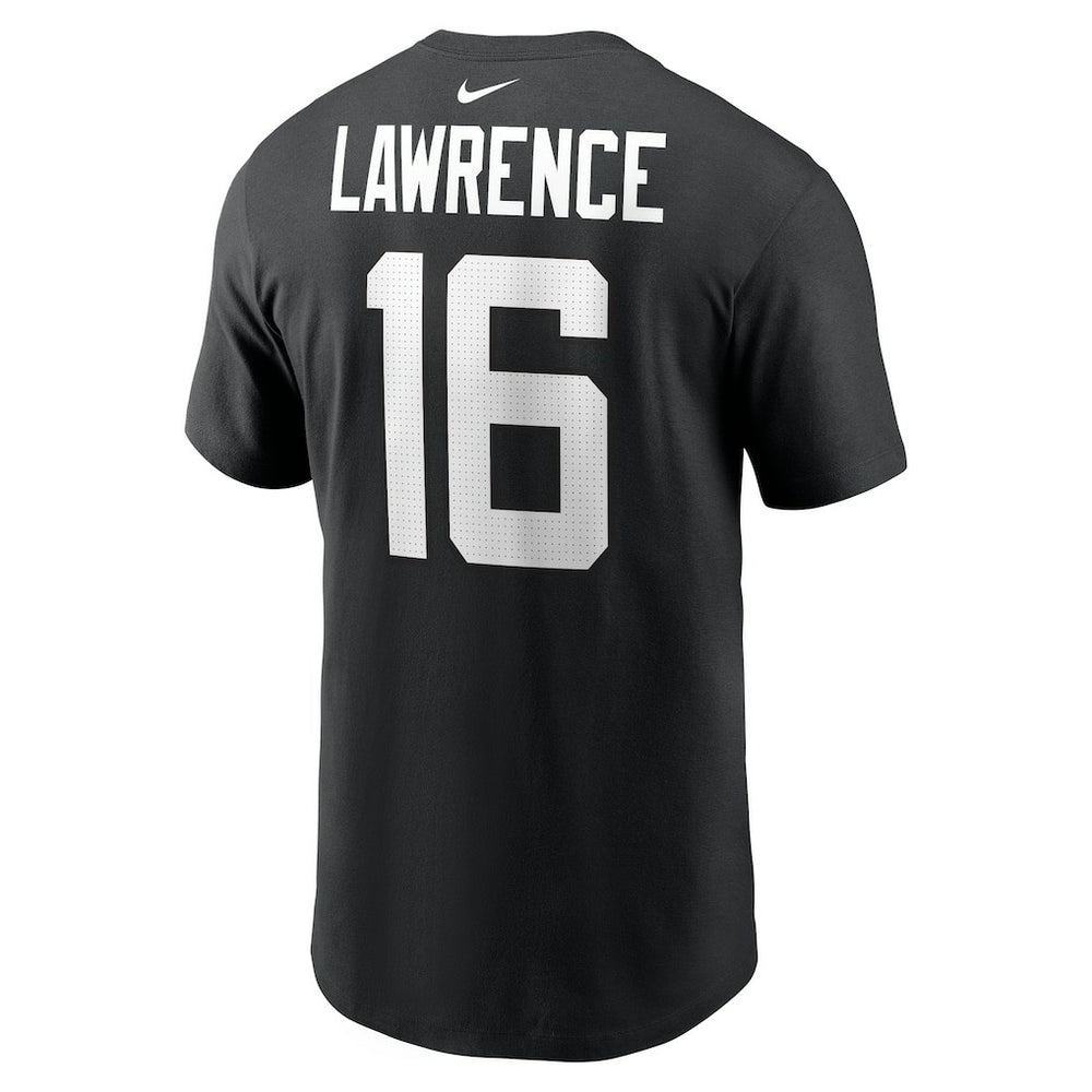 Trevor Lawrence Jacksonville Jaguars Player Name & Number T-Shirt - Black for sale