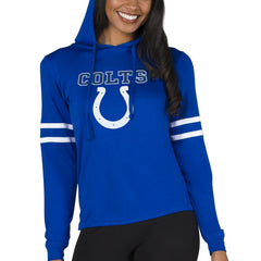 Indianapolis Colts Concepts Sport Women's Marathon Lightweight Lounge Pullover Hoodie - Royal outlet