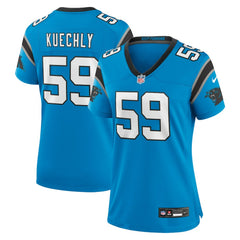 Luke Kuechly Carolina Panthers Women's Retired Player Game Jersey - Blue on sale