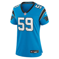 Luke Kuechly Carolina Panthers Women's Retired Player Game Jersey - Blue on sale