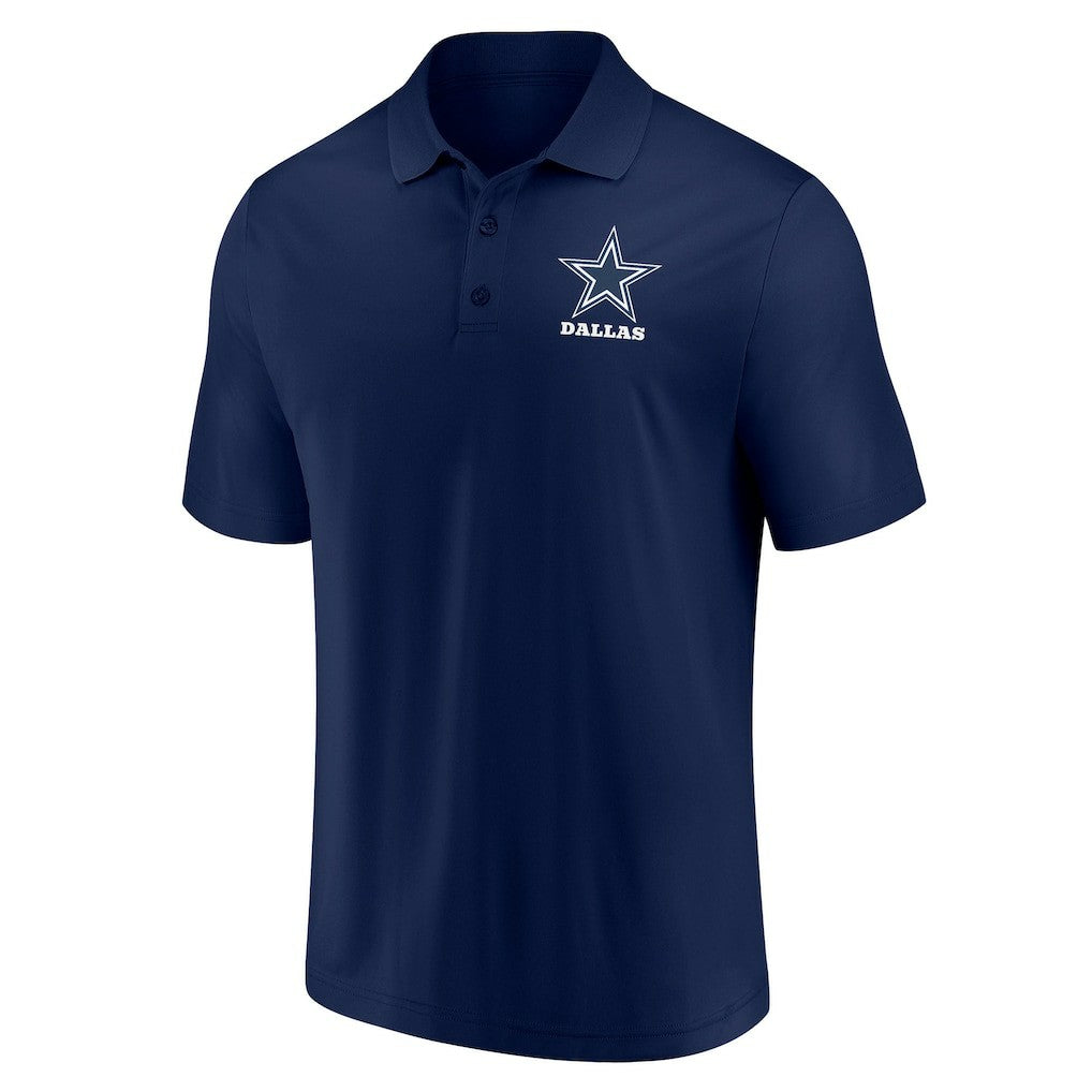 Dallas Cowboys Throwback Polo Combo Set - White on sale