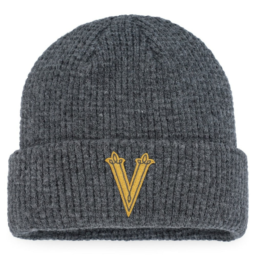 Vegas Golden Knights Fanatics 2024 NHL Winter Classic Fisherman Cuffed Knit Hat - Charcoal Hats