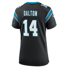Andy Dalton Carolina Panthers Women's Team Game Jersey - Black for sale