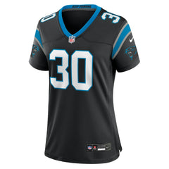 Chuba Hubbard Carolina Panthers Women's Team Game Jersey - Black outlet