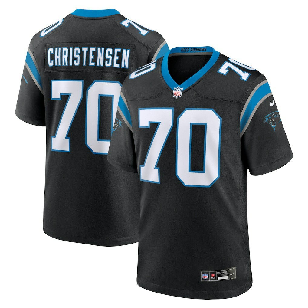 Brady Christensen Carolina Panthers Team Game Jersey - Black discount