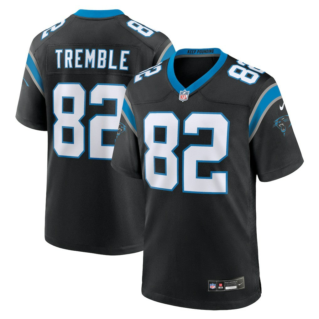 Tommy Tremble Carolina Panthers Team Game Jersey - Black online