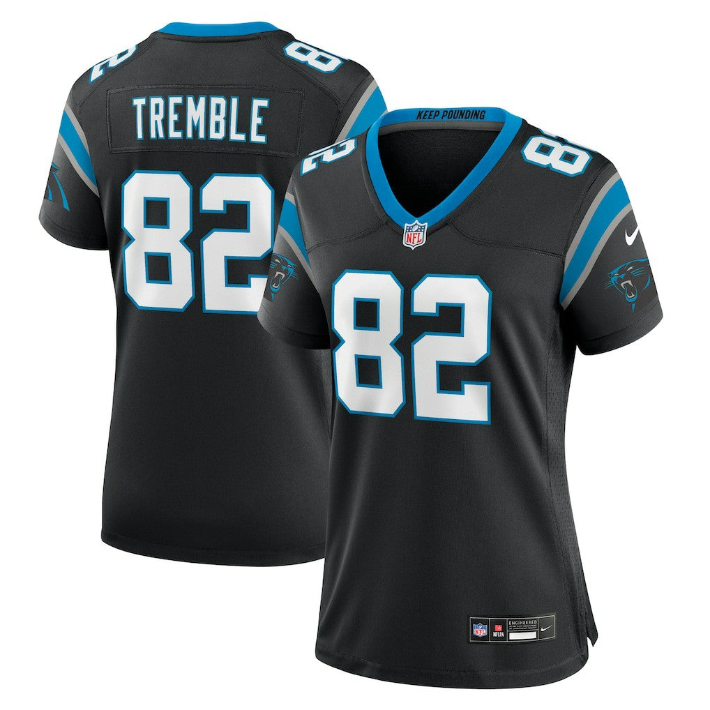 Tommy Tremble Carolina Panthers Women's Team Game Jersey - Black cheap