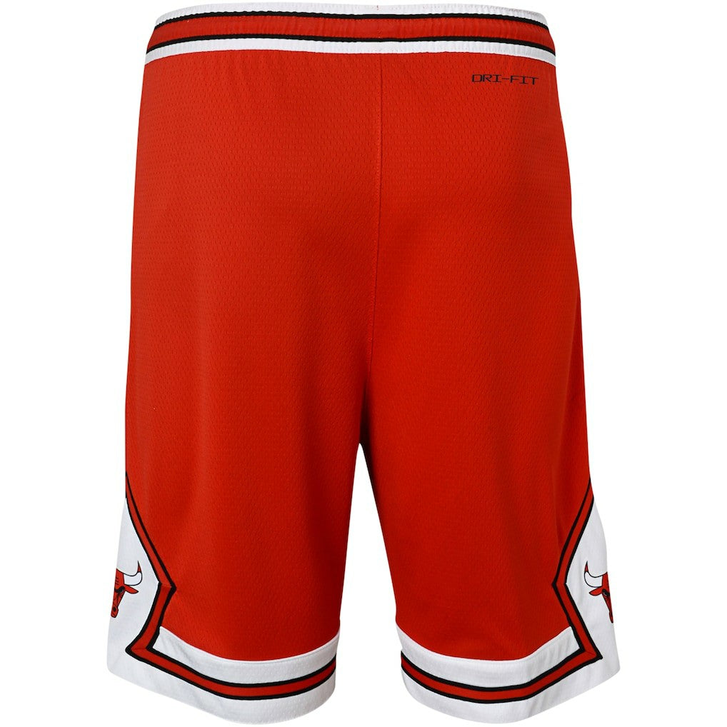 Chicago Bulls Youth Icon Edition Mesh Performance Swingman Shorts - Red discount
