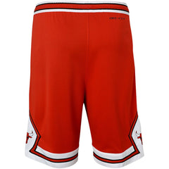 Chicago Bulls Youth Icon Edition Mesh Performance Swingman Shorts - Red discount