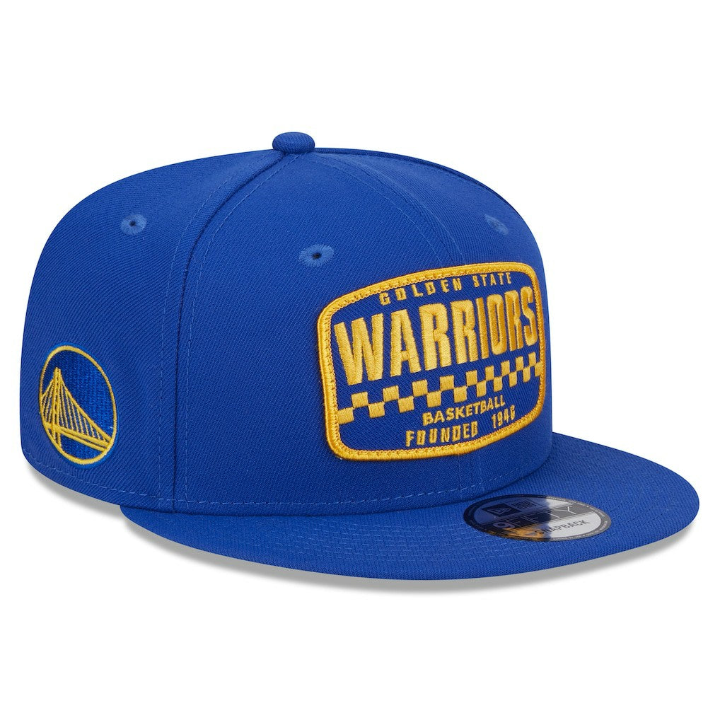 Golden State Warriors Rally Drive Finish Line Patch 9FIFTY Snapback Hat sale - Royal for sale