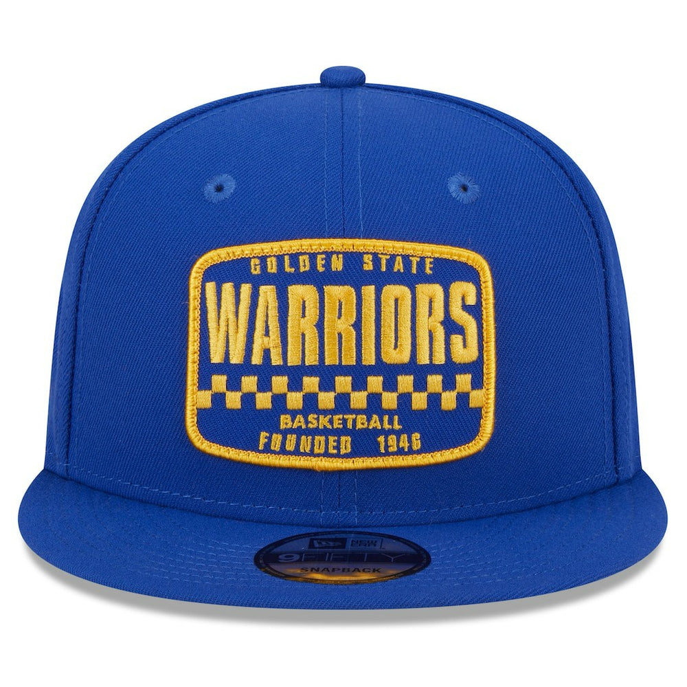 Golden State Warriors Rally Drive Finish Line Patch 9FIFTY Snapback Hat sale - Royal for sale