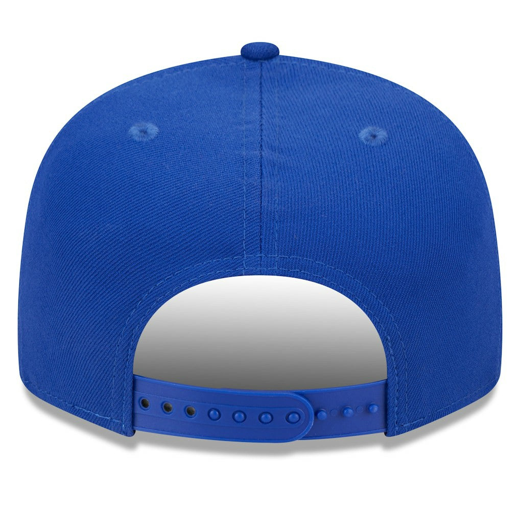 Philadelphia 76ers Rally Drive Finish Line Patch 9FIFTY Snapback Hat - Royal online