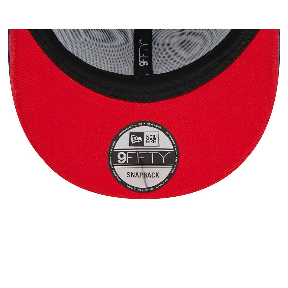 Philadelphia 76ers Rally Drive Flames 9FIFTY Snapback Hat - Royal sale