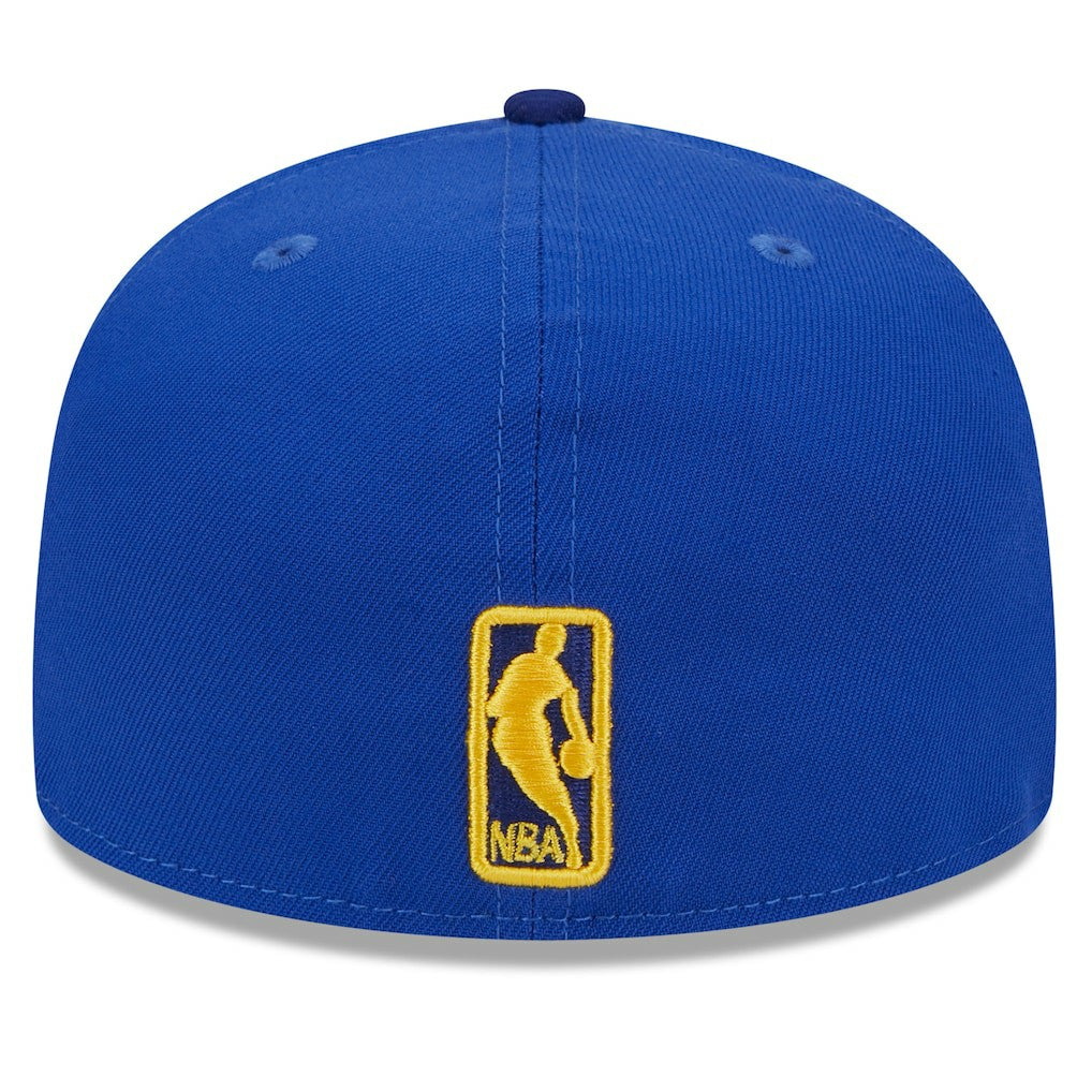 Golden State Warriors Rally Drive Checkerboard 59FIFTY Crown Fitted Hat sale - Royal on sale
