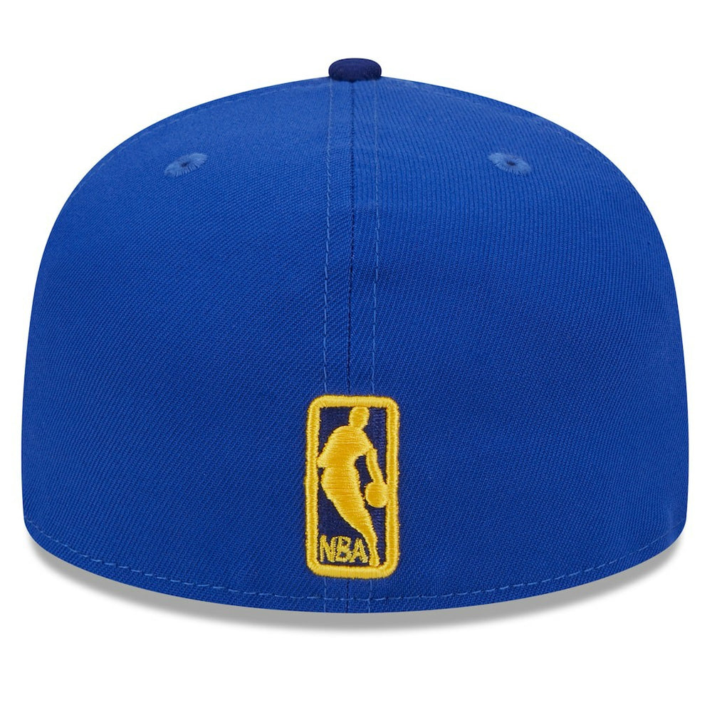 Golden State Warriors Rally Drive Checkerboard 59FIFTY Crown Fitted Hat sale - Royal on sale