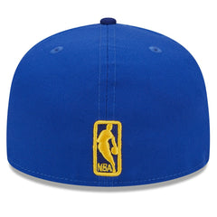 Golden State Warriors Rally Drive Checkerboard 59FIFTY Crown Fitted Hat sale - Royal on sale